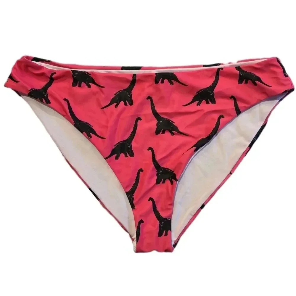 SHEIN, Size 3xl (18), Pink Dinosaur Bikini Bottoms